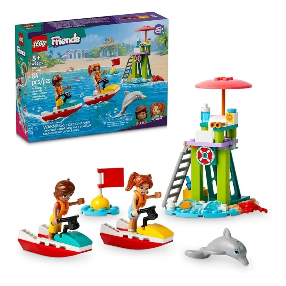 ⚡️NEW⚡️ LEGO Friends Beach Water Scooter